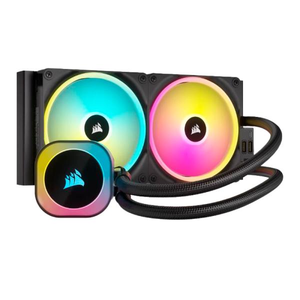 Enfriador Líquido Corsair iCUE Link H115i RGB 280mm 2x140mm Negro