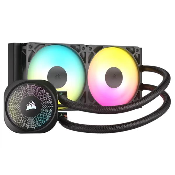 Enfriador Líquido Corsair Nautilus 240 RS 240mm 2x120mm ARGB Negro
