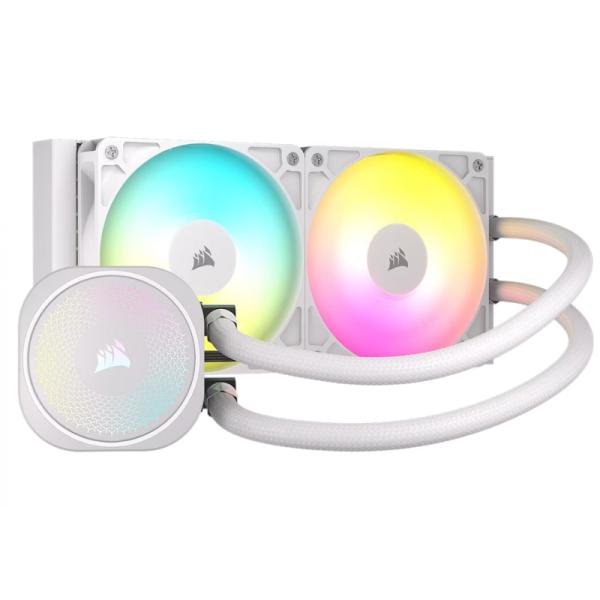 Enfriador Líquido Corsair Nautilus 240 RS 240mm 2x120mm ARGB Blanco
