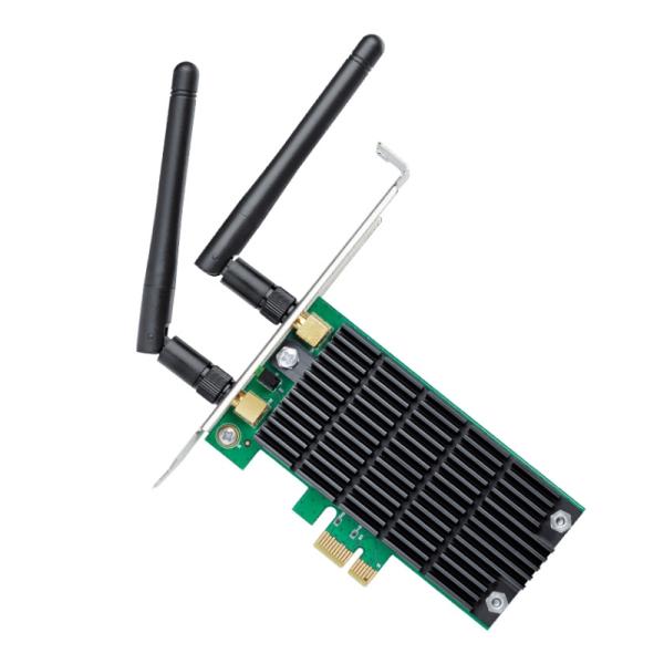 Tarjeta de Red TP-Link Archer T4E PCIE WiFi 5 AC1200 Doble Banda