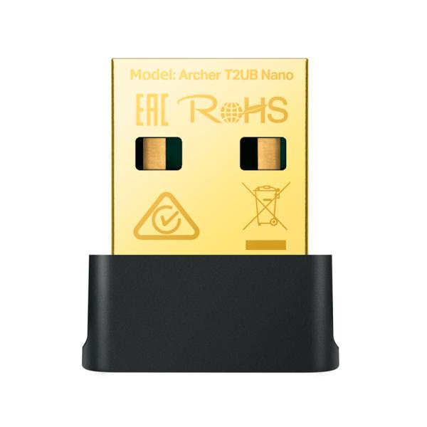 Adaptador WiFi USB TP-Link Archer T2UB Nano AC600