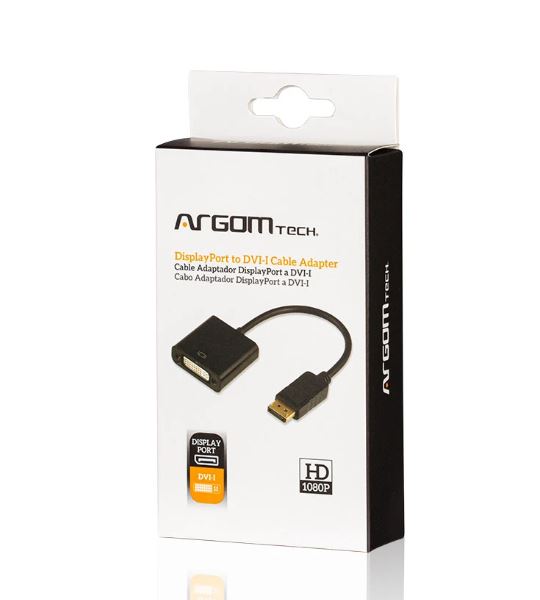 Cable AV Argom ARG-CB-1322 Adaptador DisplayPort a DVI 15cm