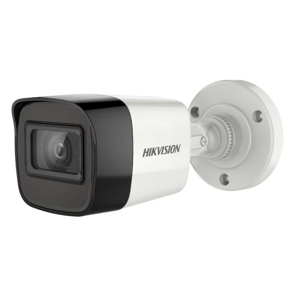 CAMARA MINI BULLET HIKVISION DS-2CE16U1T-ITF(2.8MM) 4K 8 MP EXIR 2.0 CON ALCANCE IR HASTA 30 M IP67