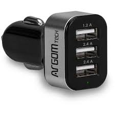 Cargador de Auto Argom ARG-AC-0113BK Negro