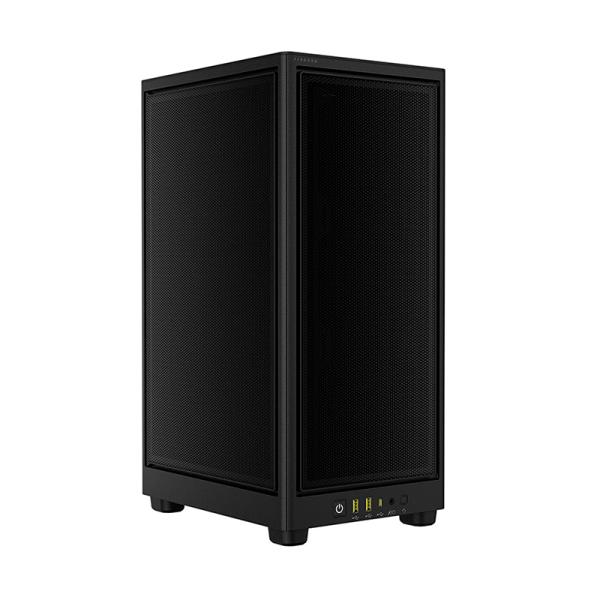Gabinete para PC Corsair 2000D Airflow Mini Tower Mini-ITX sin Ventiladores Negro