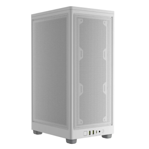CASE CORSAIR 2000D AIRFLOW MINI TOWER SIN VENTILACIÓN INCLUIDA CON REJILLAS DE ACERO CC-9011245-WW