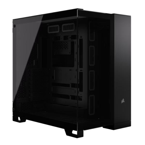 Gabinete para PC Corsair 6500X Mid Tower E-ATX Vidrio Templado sin Ventiladores RGB Negro