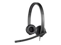 Audífonos Logitech H570e On-Ear USB Estéreo Negro