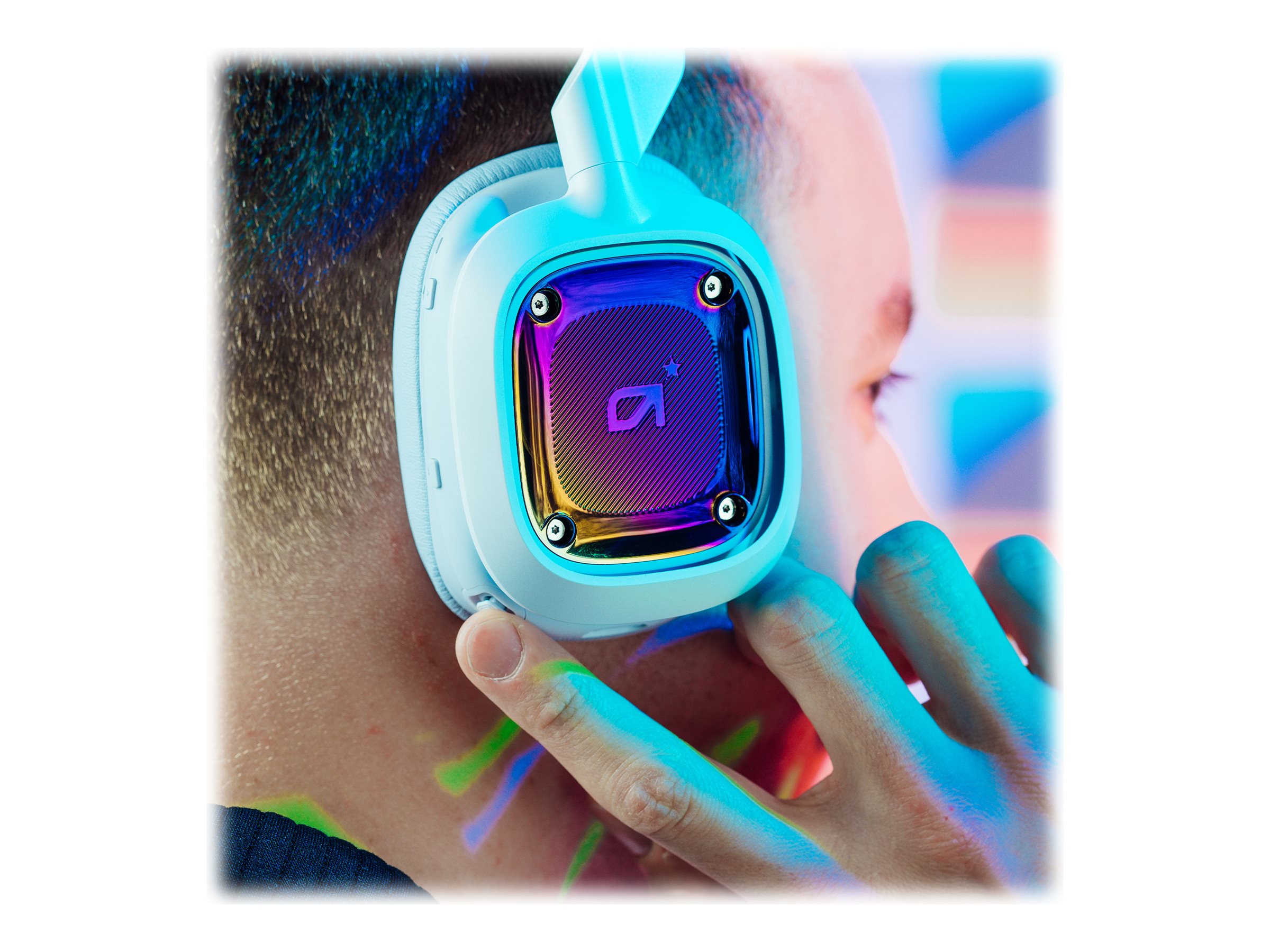 Logitech G Astro A30 LIGHTSPEED Wireless Gaming Headset for PS5, PS4, Xbox, Nintendo Switch, PC, Android - White - Para PlayStation - auricular - tamaño completo - Bluetooth / LIGHTSPEED - inalámbrico, cableado - USB-A a través de adaptador Bluetooth, conector de 3,5 mm - blanco - para Xbox Series S, Xbox Series X; Nintendo Switch; Sony PlayStation 5
