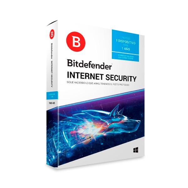 Antivirus Bitdefender Internet Security 3+2 PC 1 Año