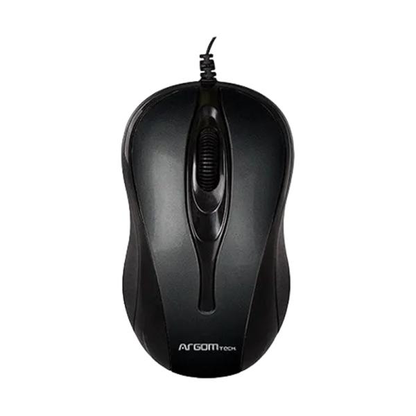 Mouse Argom ARG-MS-0008BK USB 3 Botones