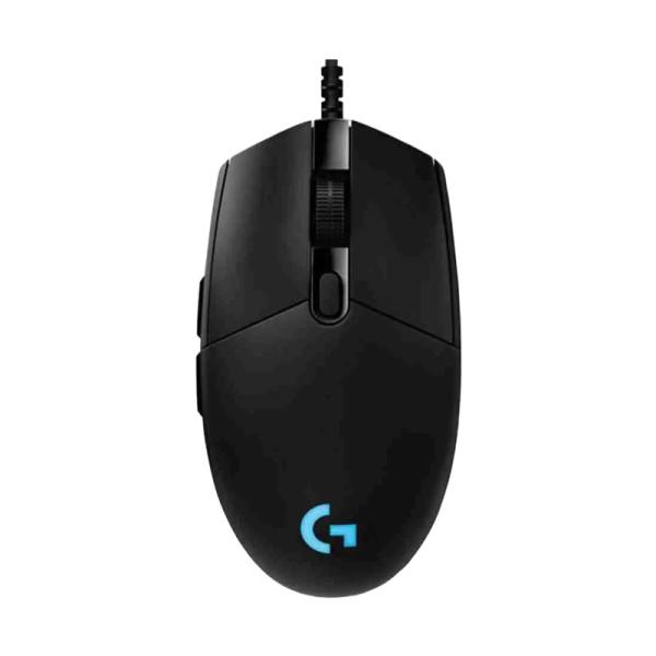 Mouse Logitech Pro Hero Gaming USB 25600dpi 6 Botones Ambidiestro