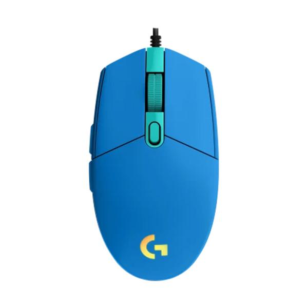Mouse Logitech G203 Lightsync Gaming RGB USB Diestro 6 Botones 8000dpi