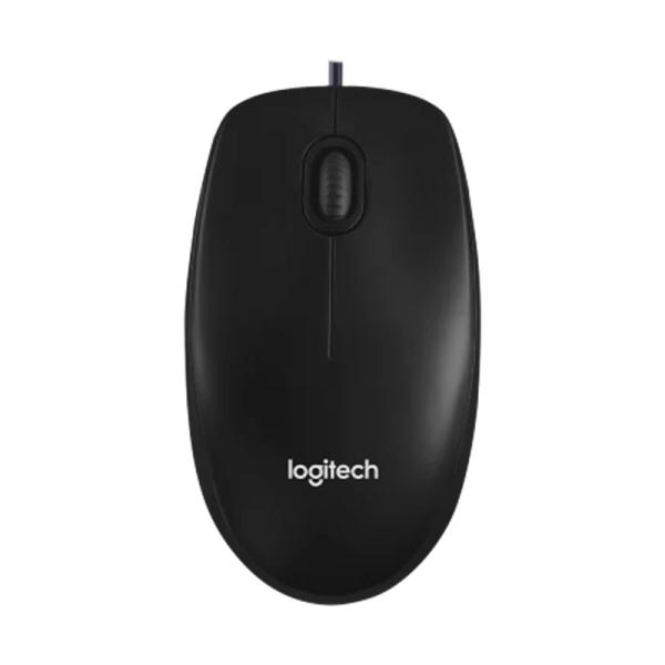 Mouse Logitech M100 USB 1000dpi 3 Botones Ambidiestro