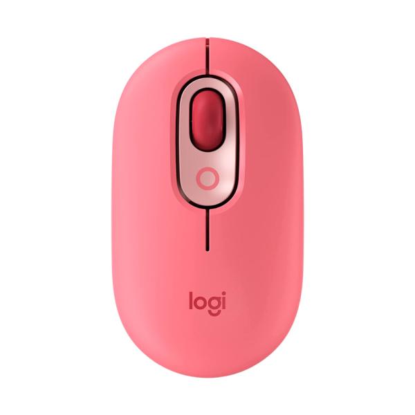 Mouse Logitech Pop Bluetooth 4000dpi 4 Botones Ambidiestro