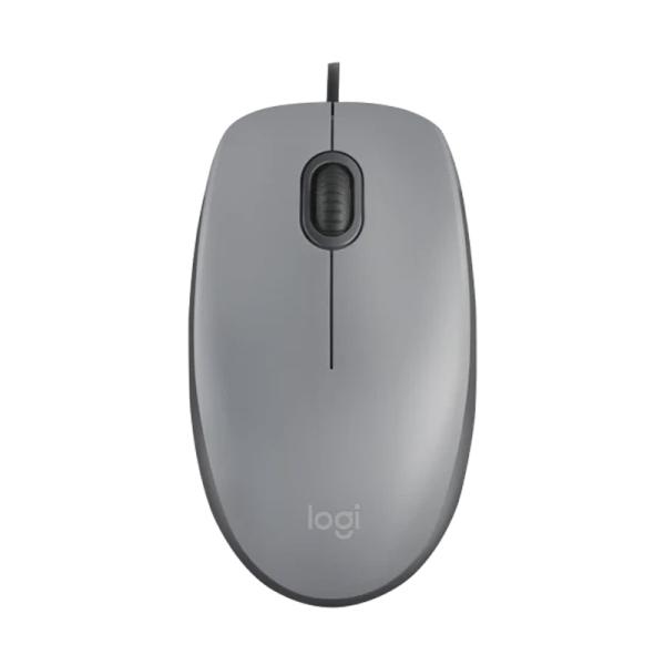 Mouse Logitech M110 Silent USB 1000dpi 3 Botones Ambidiestro