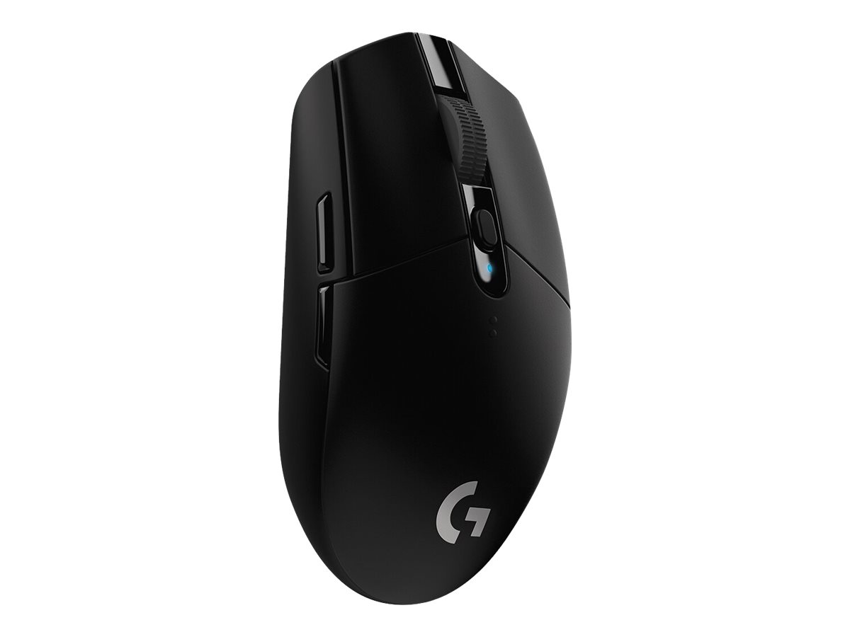 Logitech G G305 - Ratón - óptico - 6 botones - inalámbrico - 2.4 GHz - receptor inalámbrico USB - negro