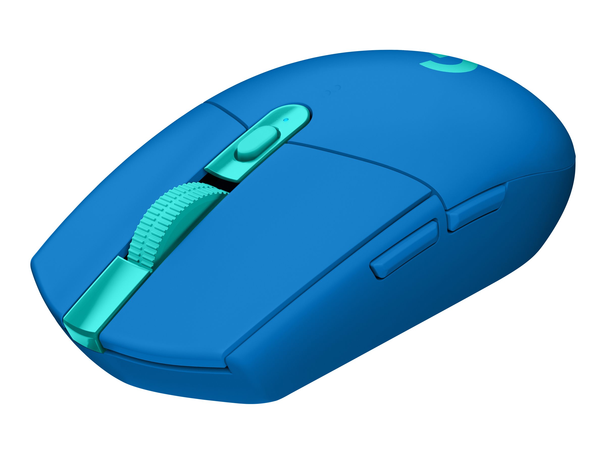 Logitech G G305 - Ratón - óptico - 6 botones - inalámbrico - 2.4 GHz - receptor inalámbrico USB - azul