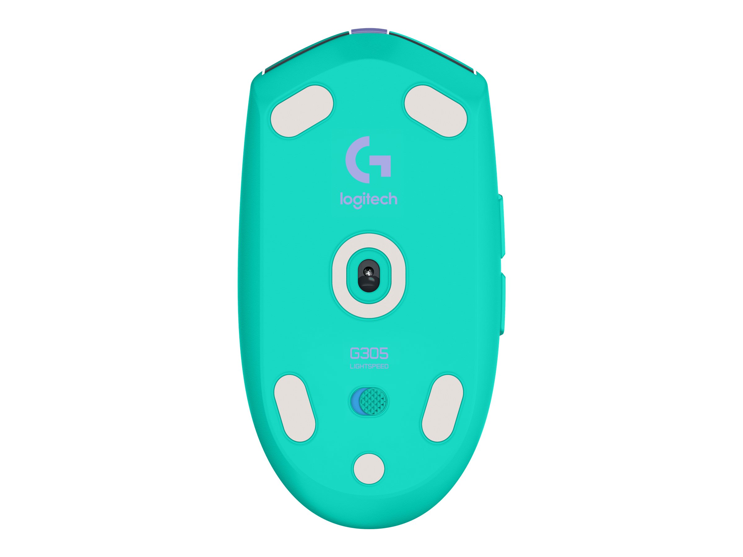Logitech G G305 - Ratón - óptico - 6 botones - inalámbrico - 2.4 GHz - receptor inalámbrico USB - menta