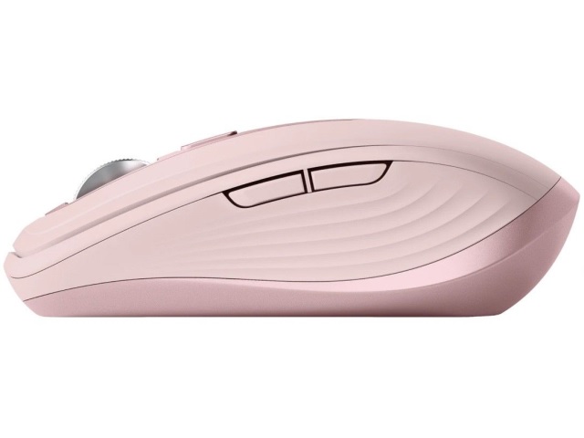 Logitech MX Anywhere 3S - Ratón - óptico - 6 botones - inalámbrico - Bluetooth - receptor de USB Logitech Logi Bolt - rosa