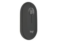 Logitech Pebble Mouse 2 M350s - Ratón - óptico - 3 botones - inalámbrico - Bluetooth - grafito