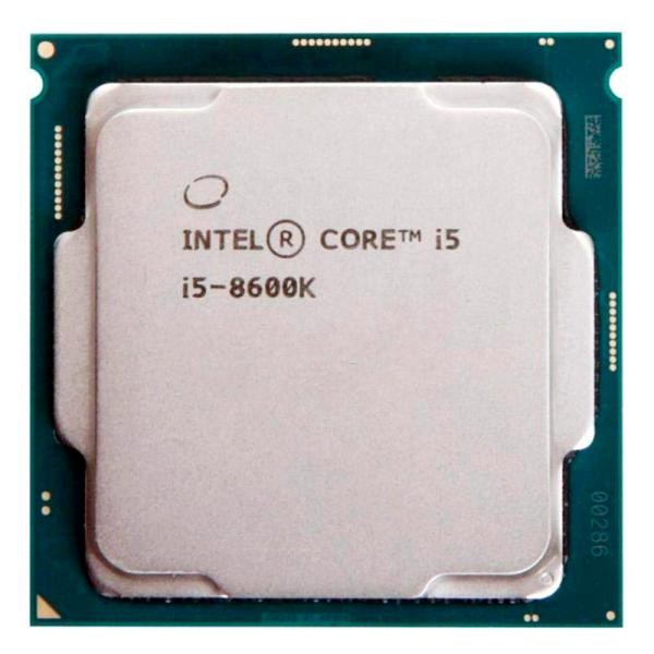 Procesador Intel Core i5-8600K 6 Núcleos 3.6GHz LGA1151
