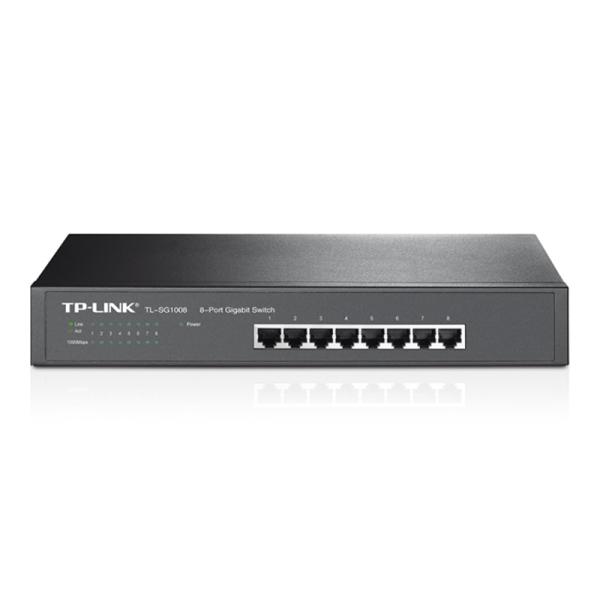 Switch TP-Link TL-SG1008 8 Puertos Gigabit No Administrable