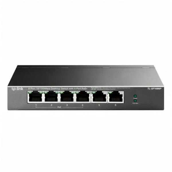 Switch TP-Link TL-SF1006P Fast Ethernet POE+ 67 W No Administrable