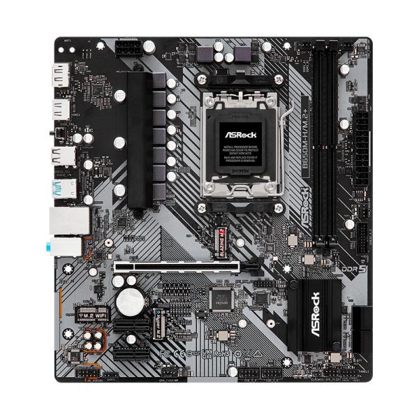Tarjeta Madre ASRock B650M H M2 Plus AM5 AMD B650 Micro-ATX DDR5
