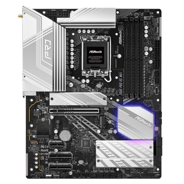 Tarjeta Madre ASRock Z890 PRO RS LGA1851 Intel Z890 ATX DDR5 WiFi 6E