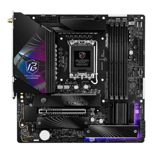Tarjeta Madre ASRock Z890M Riptide LGA1851 Intel Z890 Micro-ATX DDR5 WiFi 6E