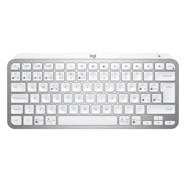 Teclado Logitech MX Keys Mini Membrana Bluetooth Español Retroiluminado