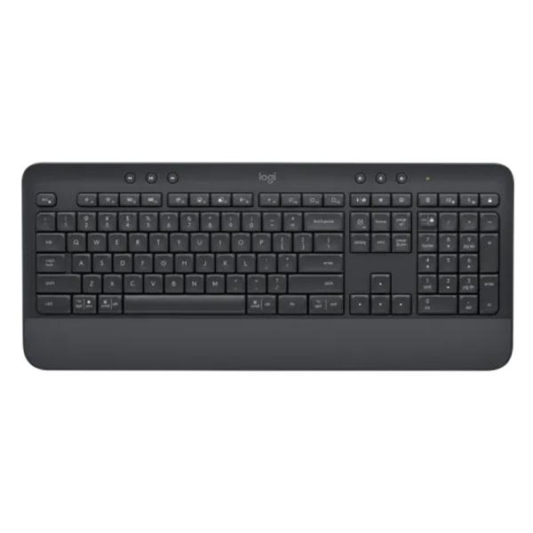 Teclado Logitech K650 Signature Membrana Bluetooth Inglés