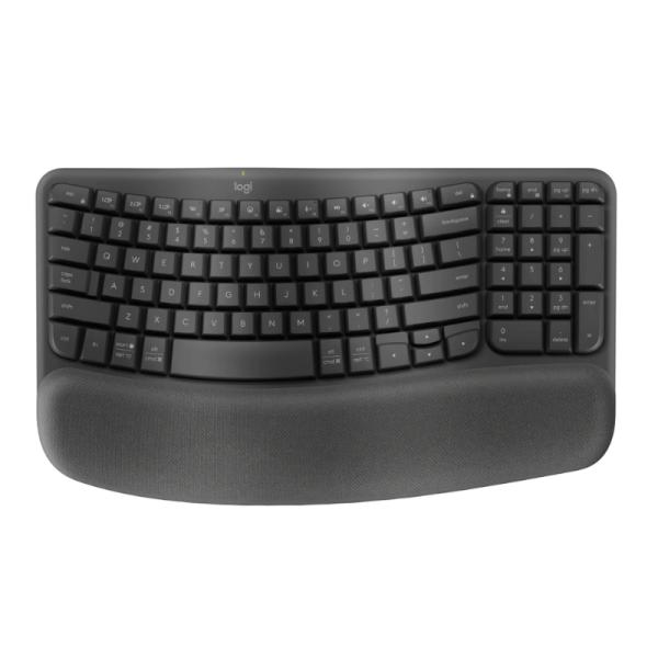 Teclado Logitech Ergo Wave Keys Membrana Bluetooth Completo Español
