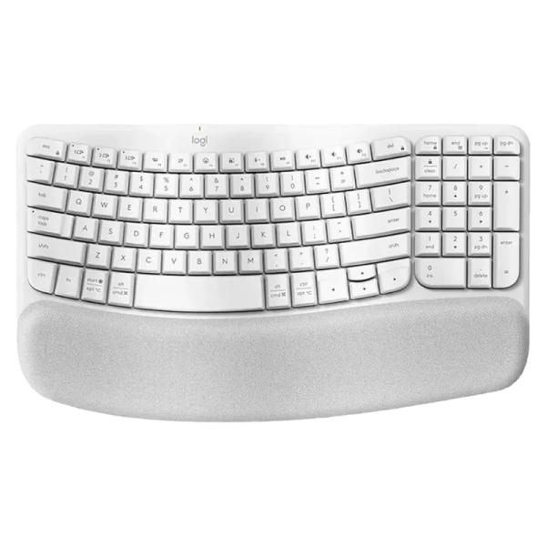 Teclado Logitech Ergo Wave Keys Membrana Bluetooth Español Completo
