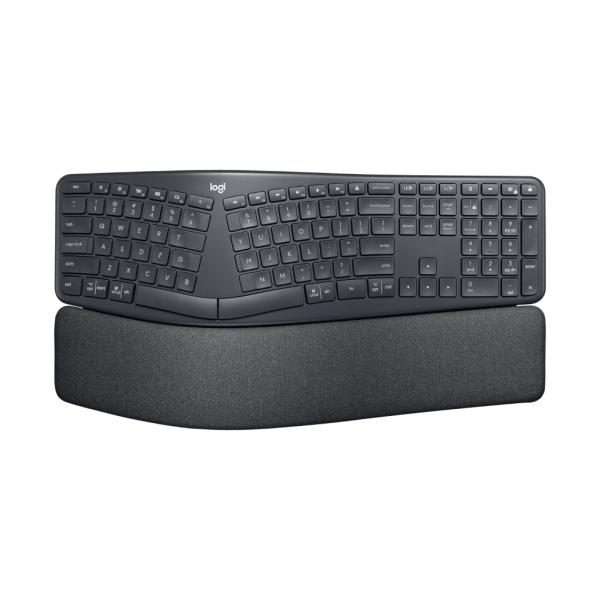 Teclado Logitech Ergo K860 For Business Membrana Bluetooth Completo Inglés