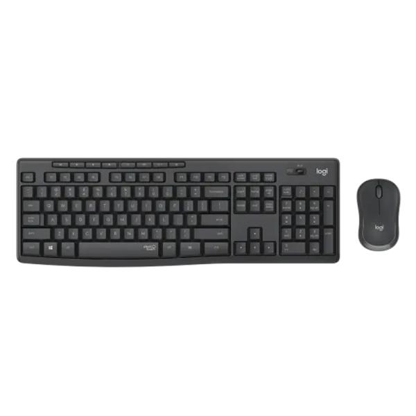 TECLADO Y MOUSE LOGITECH MK295 SILENT COMBO MEMBRANA INALÁMBRICO 2.4 GHZ ESPAÑOL 920-009792