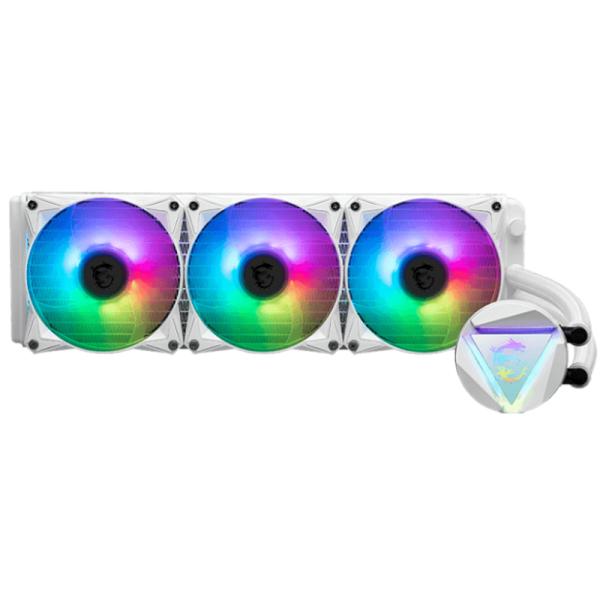 Enfriador Líquido MSI MAG CoreLiquid C360 V2 360mm 3x120mm ARGB Blanco
