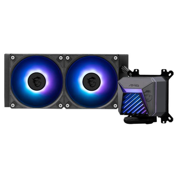 Enfriador Líquido MSI MAG Coreliquid A15 240mm 2x120mm Negro
