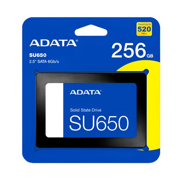 SSD ADATA SU650 256 GB 2.5″ SATA 520MB/s