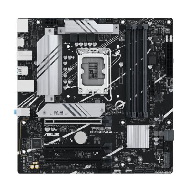 Tarjeta Madre ASUS Prime B760M-A LGA1700 Intel B760 Micro-ATX DDR5