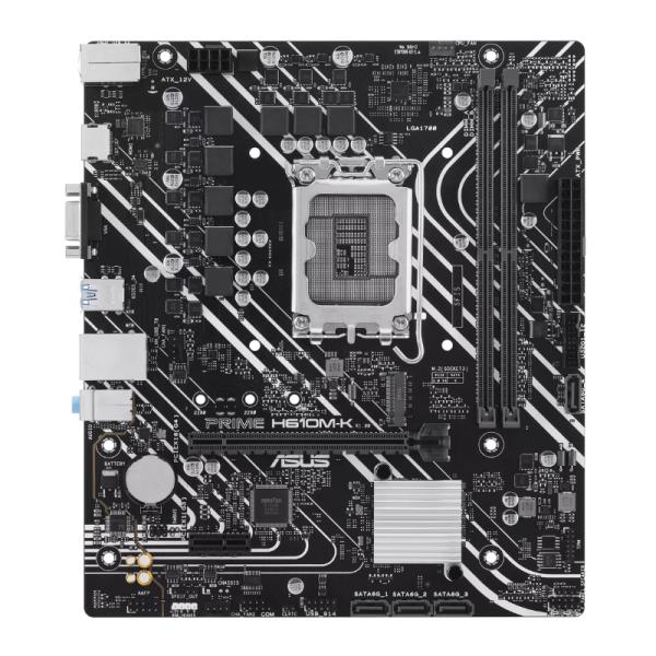 Tarjeta Madre ASUS Prime H610M-K LGA1700 Intel H610 Micro-ATX DDR5