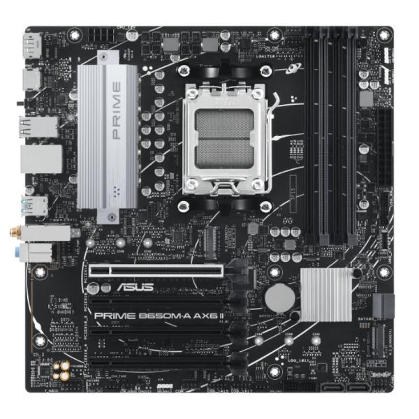 Tarjeta Madre ASUS Prime B650M-A AX6 II-CSM AM5 AMD B650 Micro-ATX DDR5 WiFi 6