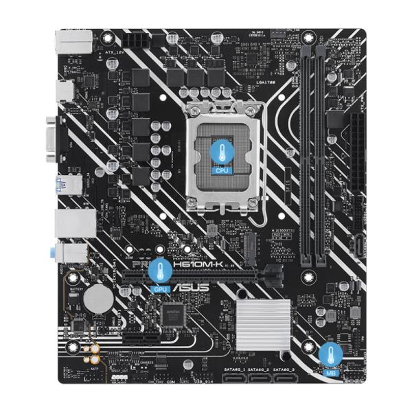 Tarjeta Madre ASUS Prime H610M-K LGA1700 Intel H610 DDR5 Micro-ATX