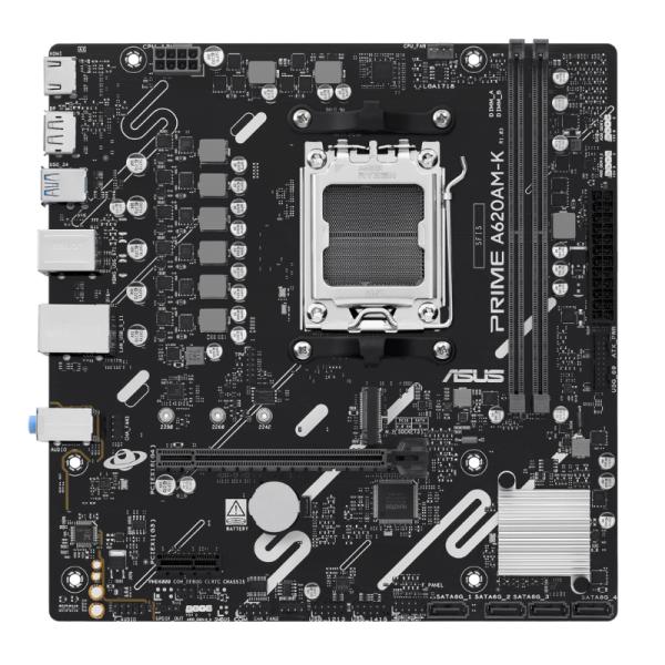 Tarjeta Madre ASUS Prime A620AM-K AM5 AMD A620A Micro-ATX DDR5