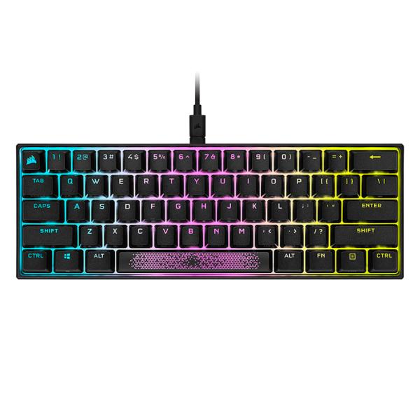 Teclado Corsair K65 Mini Mecánico USB 60% Inglés RGB
