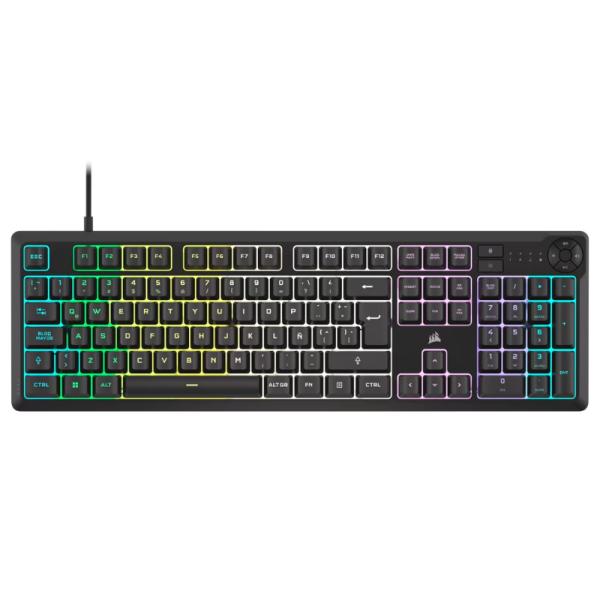 Teclado Corsair K55 Core Membrana USB Completo Español RGB