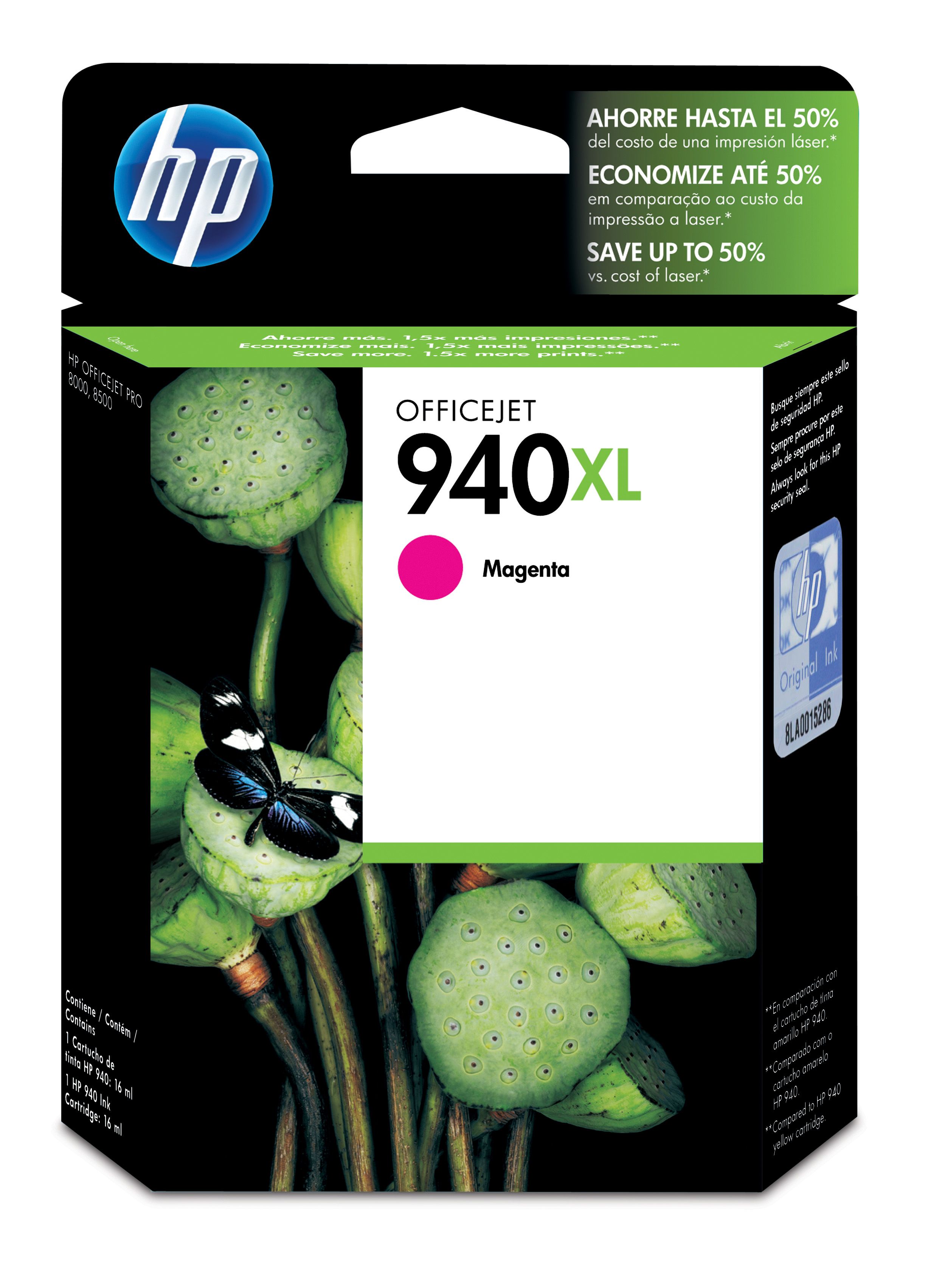 Tinta HP 940XL Cartucho Magenta