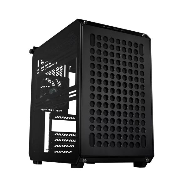 Gabinete para PC Cooler Master Qube 500 Flatpack Mid Tower Vidrio Templado 1 Ventilador Negro