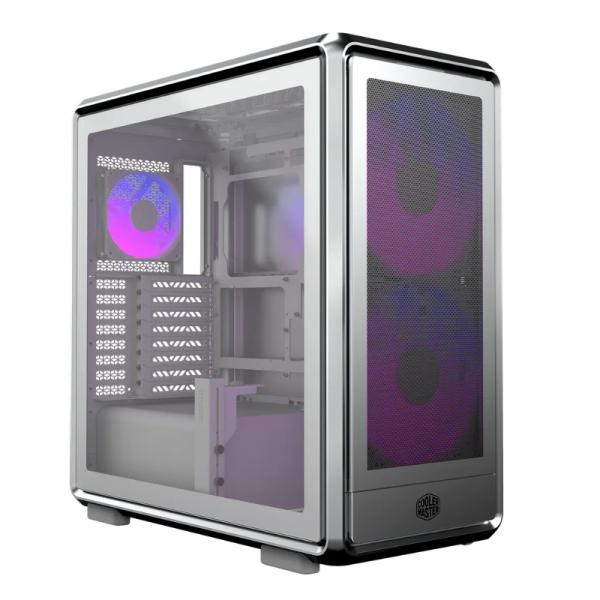 Gabinete para PC Cooler Master Masterframe 600 Mesh Mid Tower ATX Vidrio Templado ARGB Plata